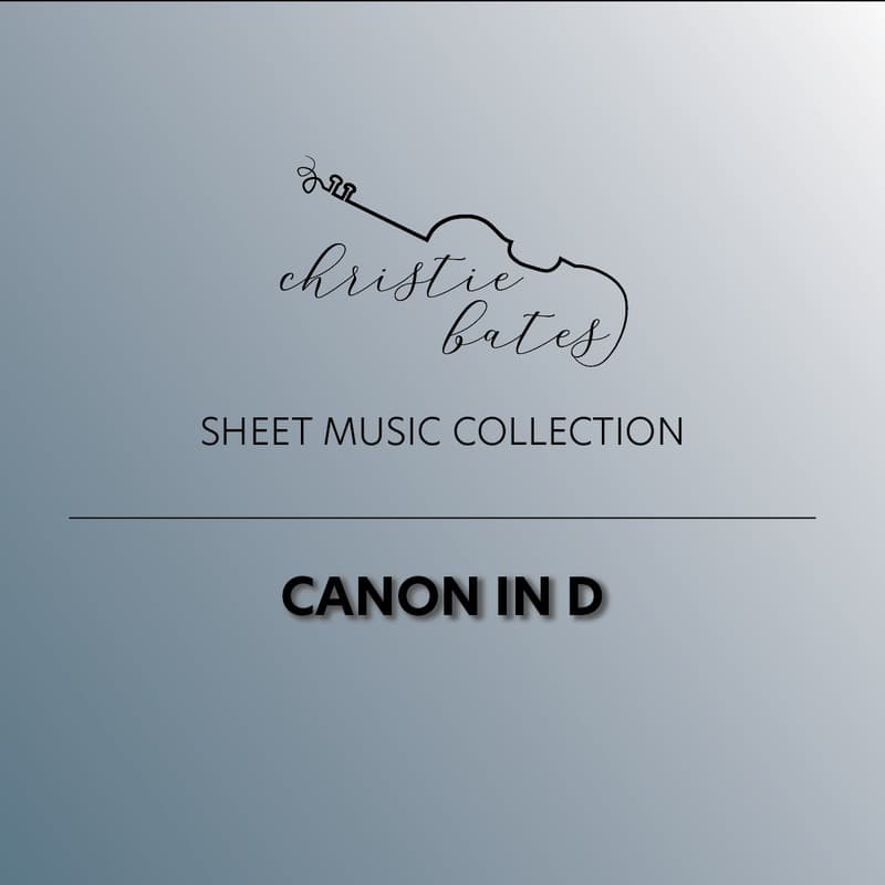 Canon In D (arr. Christie Bates)