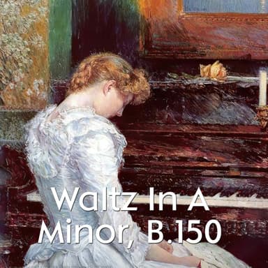 Chopin - Waltz in A minor, B.150 - Original Fo Piano Solo With Fingering (arr. poon)
