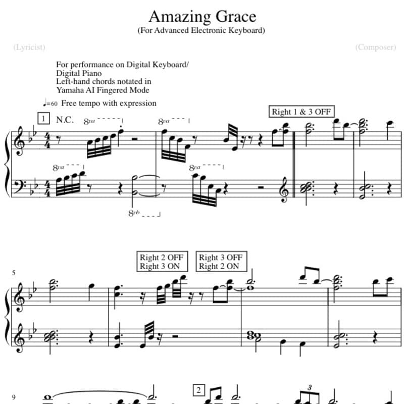 Amazing Grace (arr. Bradley Eustace)