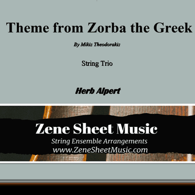 Theme From "zorba The Greek" (arr. Eve C. Mailly - Zene Strings)