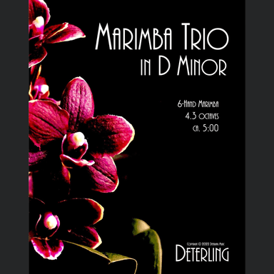 Marimba Trio in D Minor