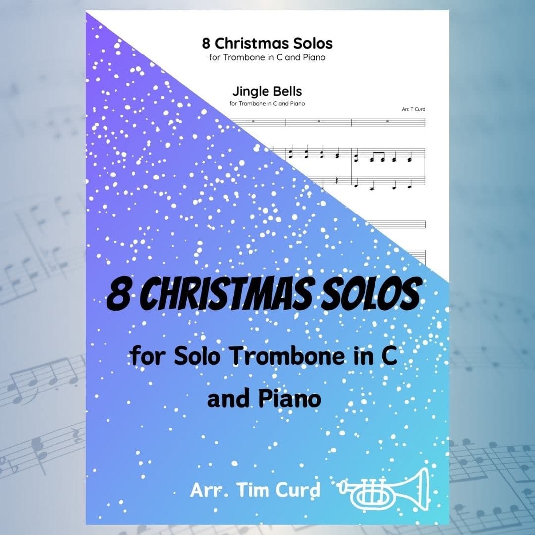 8 Christmas Solos for Trombone in C and Piano