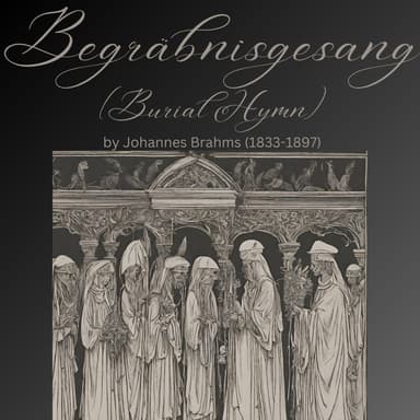 Begräbnisgesang (Burial Hymn) (arr. Arturo L. Martinez)