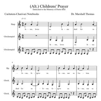 (Alt.) Childrens' Prayer