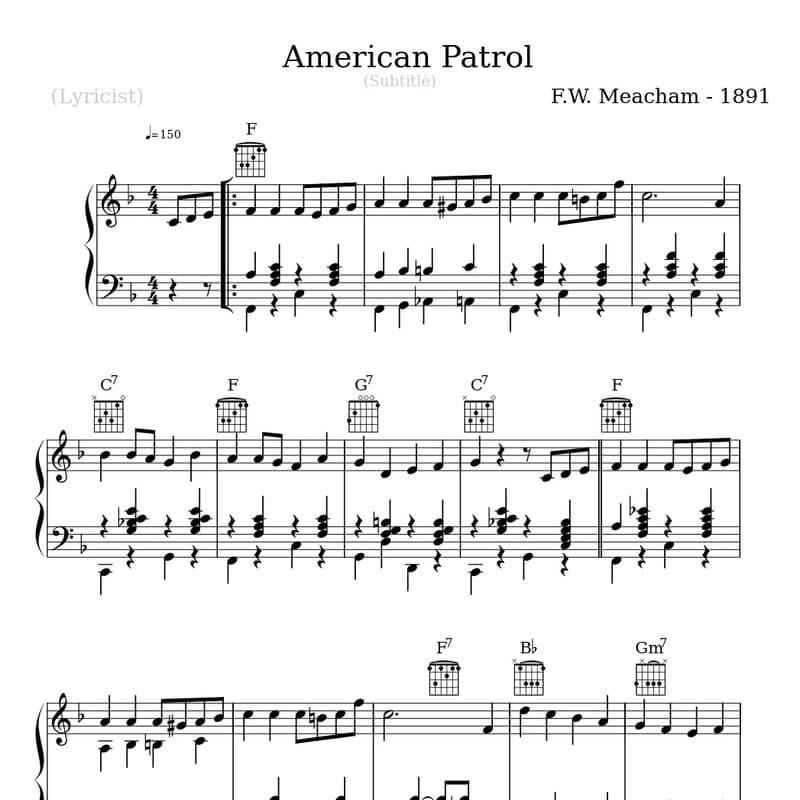 American Patrol (arr. Jim Ivy)
