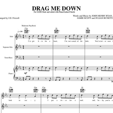 Drag Me Down (arr. J.D. Frizzell)