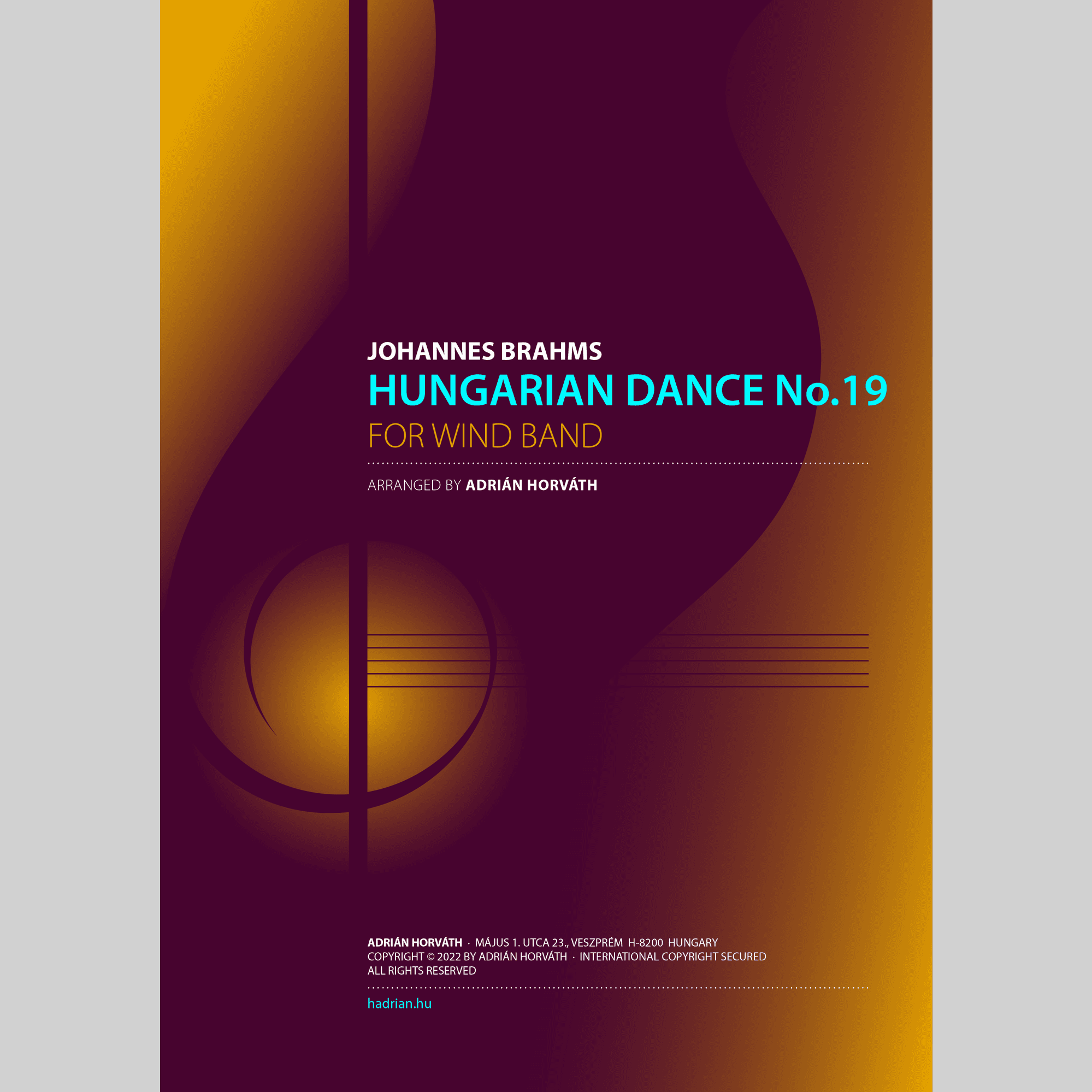 Hungarian Dance No.19 (arr. Adrian Erik Horvath)