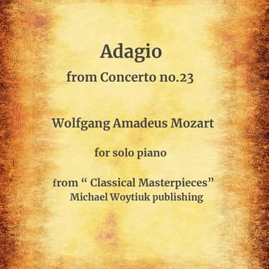 Adagio from Concerto no. 23 (arr. Michael Woytiuk)