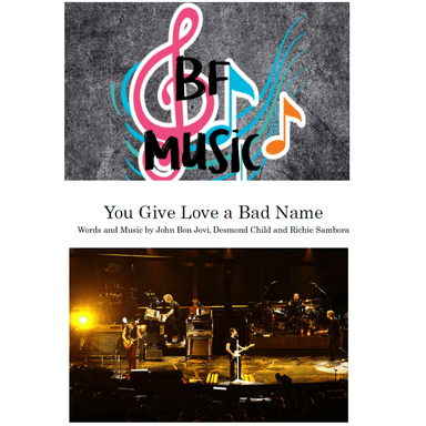 You Give Love A Bad Name (arr. Brett A Foster)