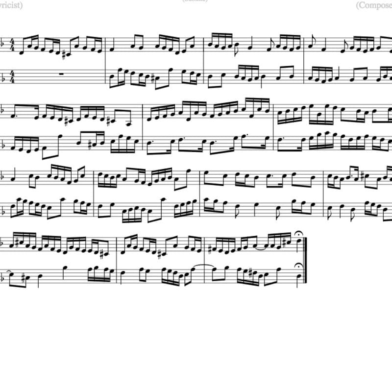 Invention in D Minor