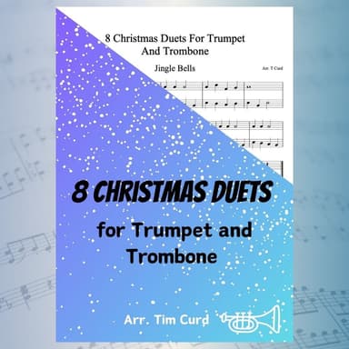 8 Christmas Duets For Trumpet and Trombone (arr. Tim Curd)