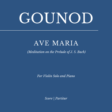Ave Maria - Gounod (for Violoncello Solo and Piano) (arr. Flavio Regis Cunha)