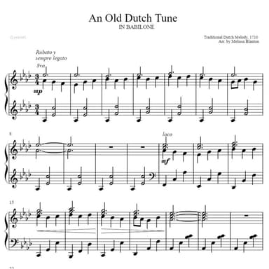 In Babilone (arr. Melissa Blanton)