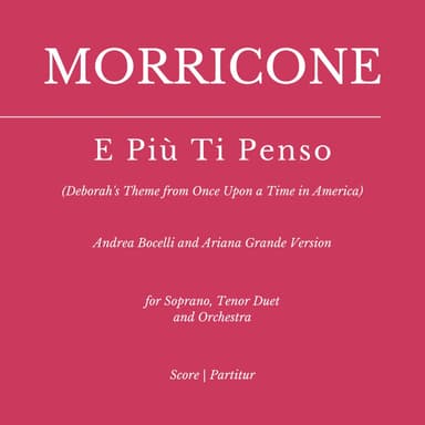 E Piu Ti Penso (arr. Flavio Regis Cunha)
