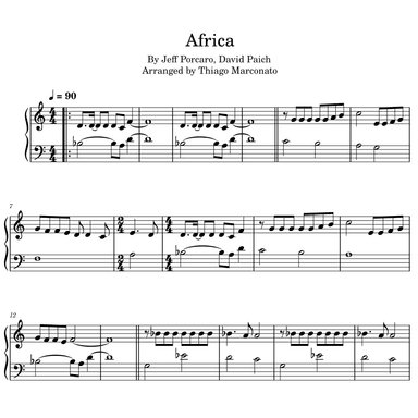 Africa (arr. Thiago Marconato)