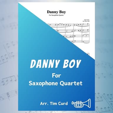 Danny Boy For Saxophone Quartet (arr. trad.)