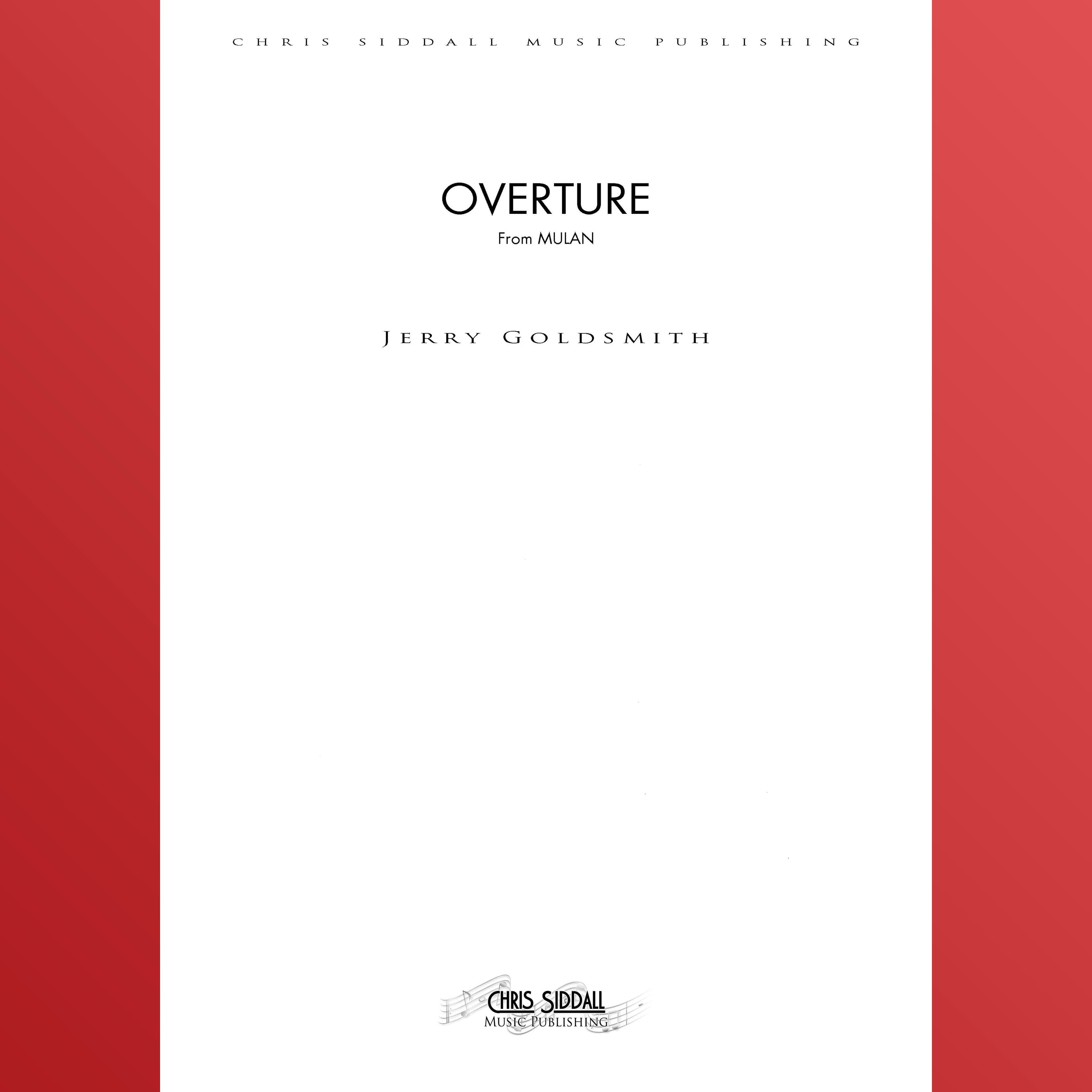 Suite From Mulan - Score Only (arr. Chris Siddall)