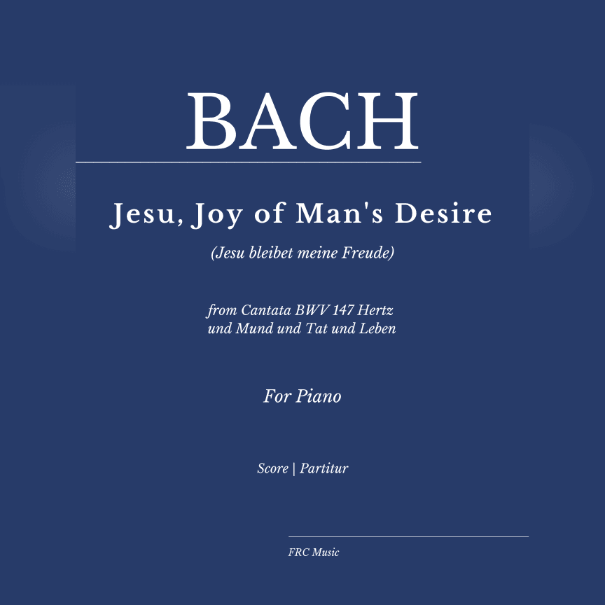 Jesu, Joy of Man's Desire - from Cantata BWV 147 (Jesu bleibet meine Freude) (arr. Flavio Regis Cunha)