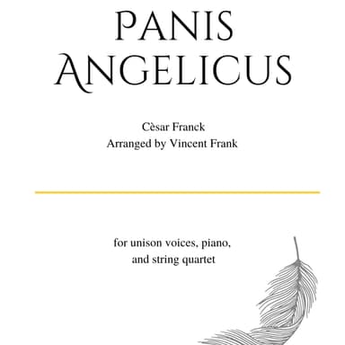 Panis Angelicus (arr. Vincent Frank)