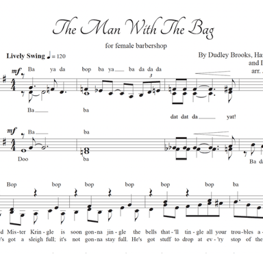 (everybody's Waitin' For) The Man With The Bag (arr. Julie Gaulke)