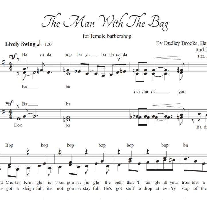 (everybody's Waitin' For) The Man With The Bag (arr. Julie Gaulke)