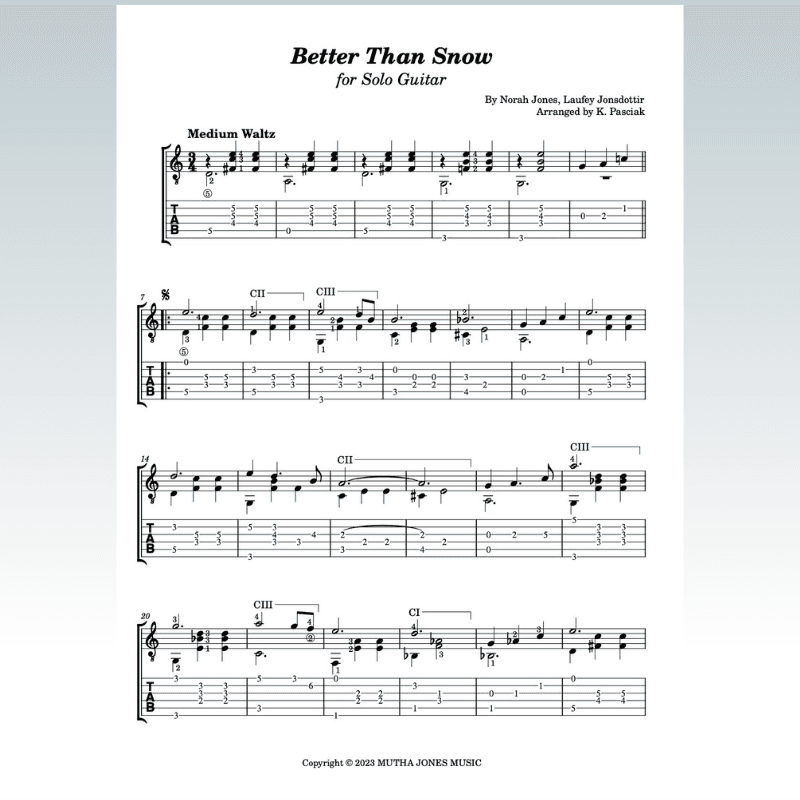 Better Than Snow (arr. Kenneth Pasciak)