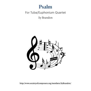 Psalm for Tuba/Euphonium Quartet