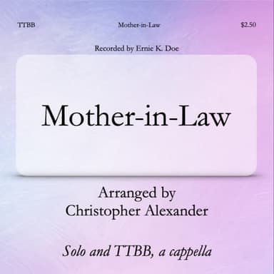 Mother-in-law (arr. Christopher Alexander)