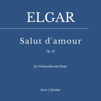Elgar: Salut D'Amour (Liebesgruss) for Violoncello and Piano (arr. Flavio Regis Cunha)