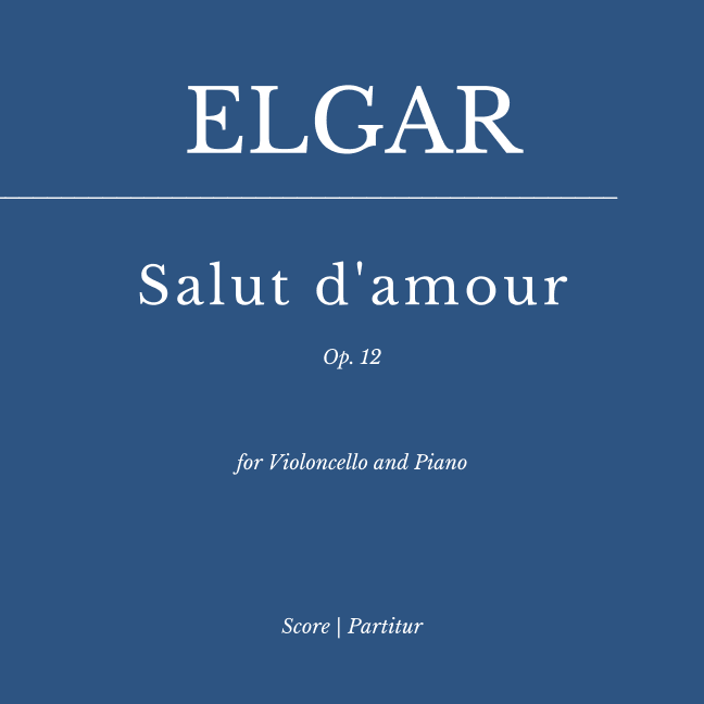 Elgar: Salut D'Amour (Liebesgruss) for Violoncello and Piano (arr. Flavio Regis Cunha)