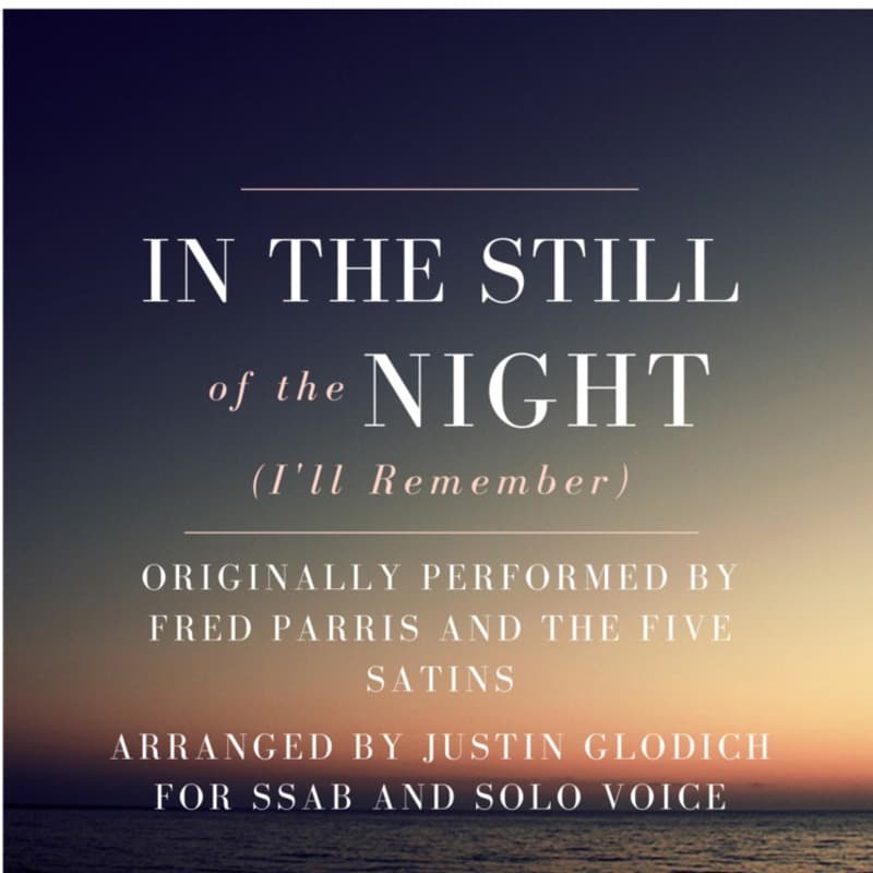In The Still Of The Night (arr. Justin Glodich)