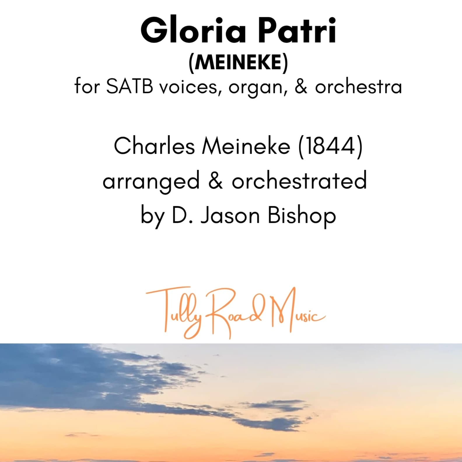 Gloria Patri (Glory Be to the Father) (arr. D. Jason Bishop)