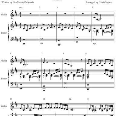 How Far I'll Go (arr. Caleb Spjute)