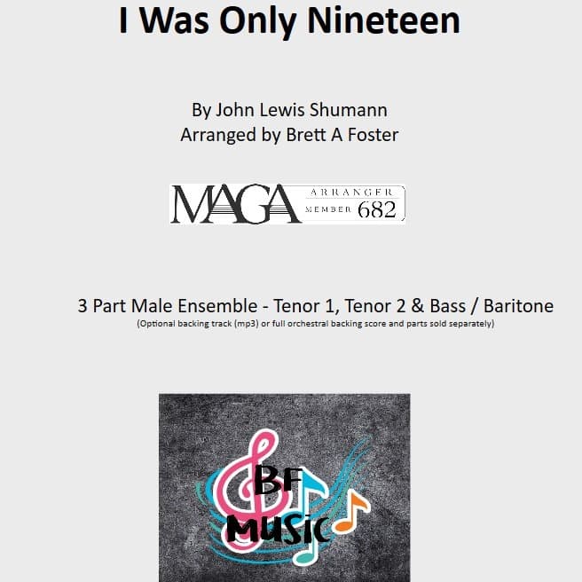 I Was Only Nineteen (arr. Brett A Foster (BF Music))