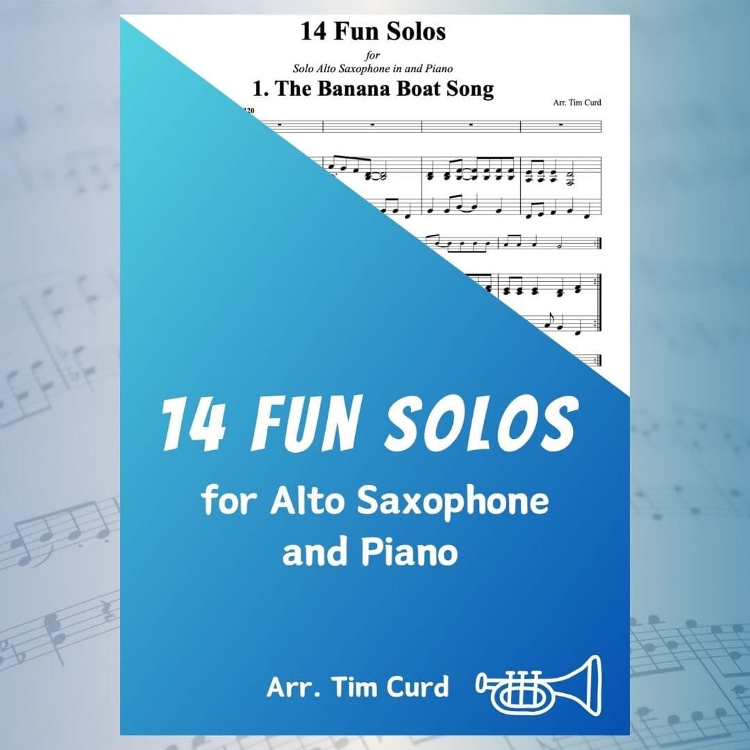 14 Fun Solos for Alto Saxophone and Piano (arr. Tim Curd)