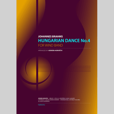 Hungarian Dance No.4 (arr. Adrian Erik Horvath)