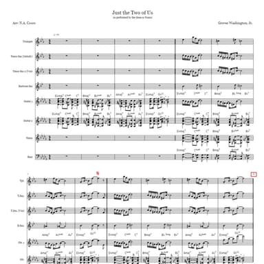 Just The Two Of Us (arr. Nicholas Cocco)