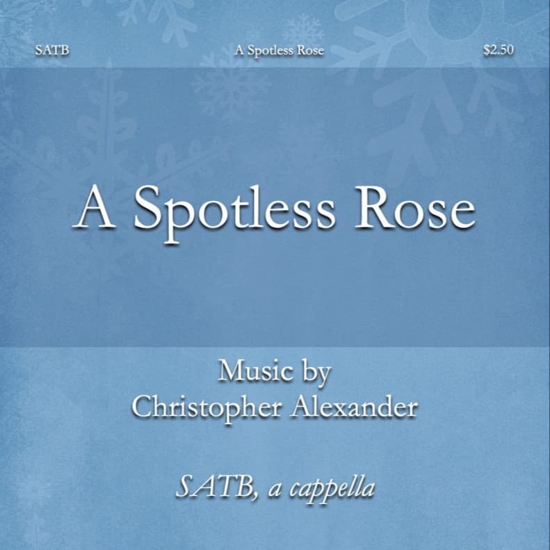 A Spotless Rose