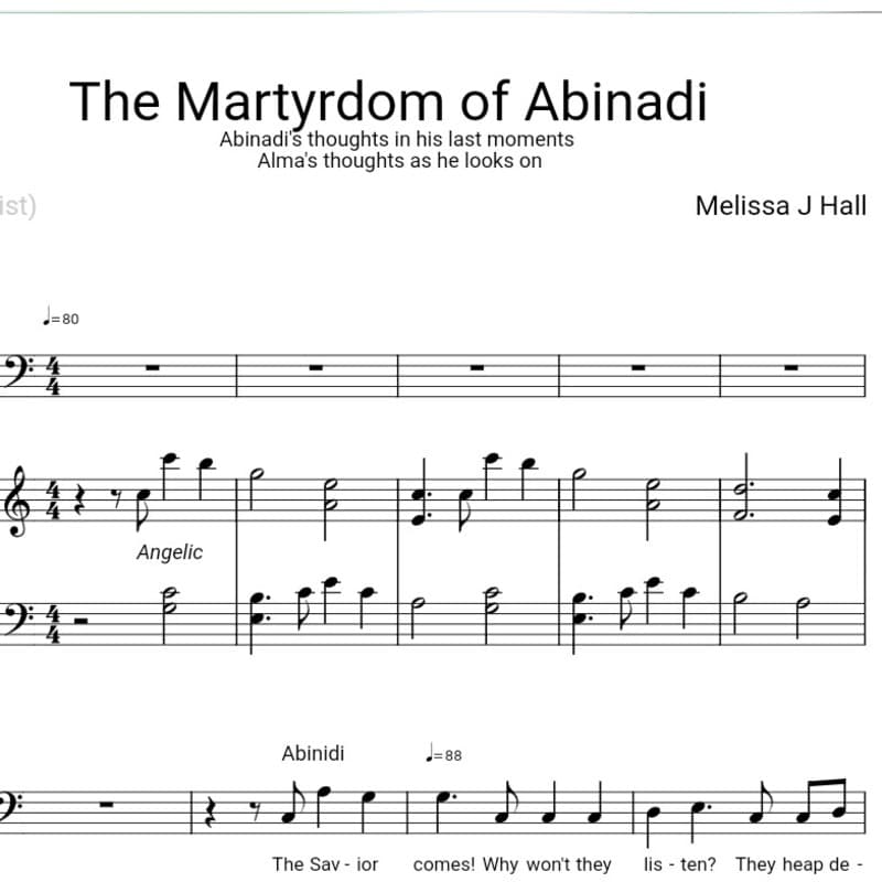 The Martyrdom of Abinadi