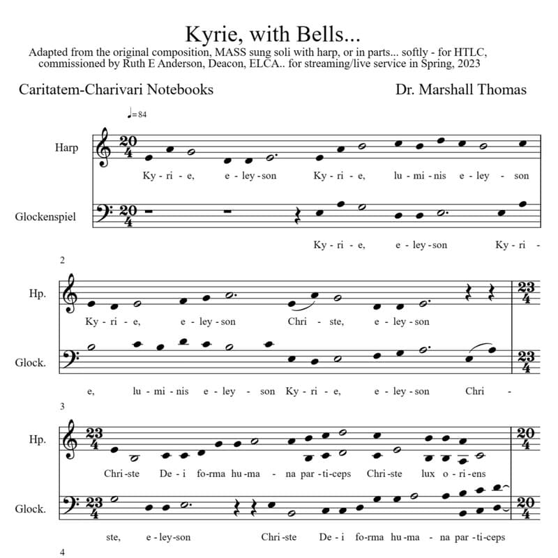 Kyrie, with Bells...