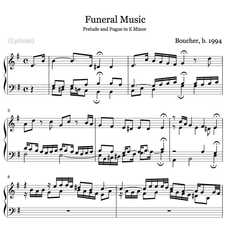 Funeral Music