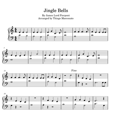 Jingle Bells (arr. Thiago Marconato)