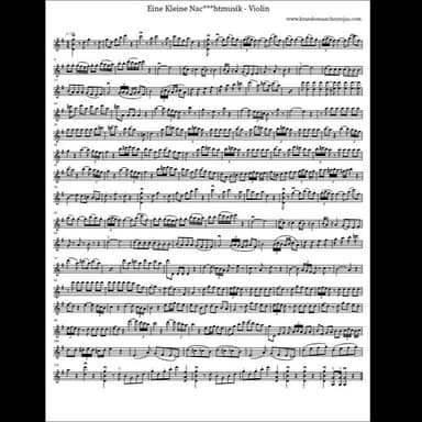 No Matter The Seasons - Violin