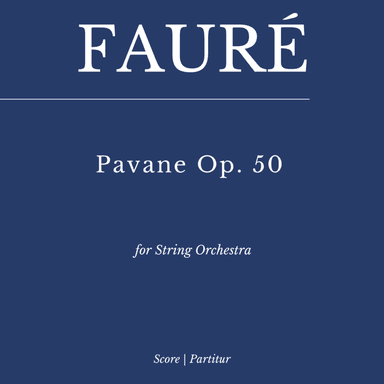 Pavane Op. 50 for String Orchestra (arr. Flávio Régis Cunha)