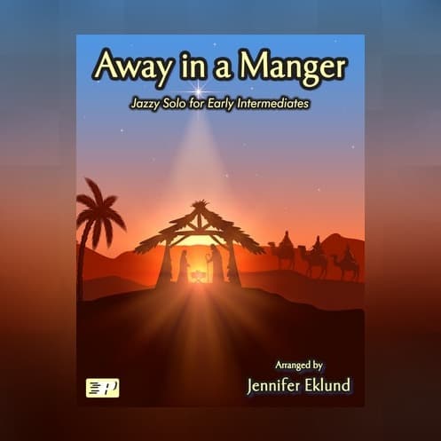 Away in a Manger (Easy Jazz Piano) (arr. Jennifer Eklund)