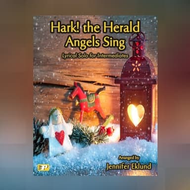 Hark! the Herald Angels Sing (Intermediate Piano) (arr. Jennifer Eklund)
