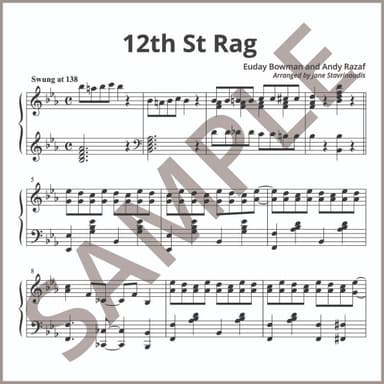 Twelfth Street Rag (vocal Version) (arr. Jane Stavrinoudis)
