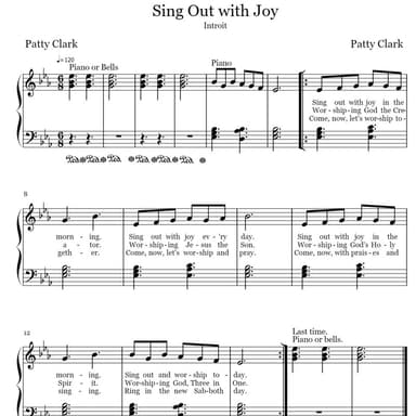 Sing Out with Joy