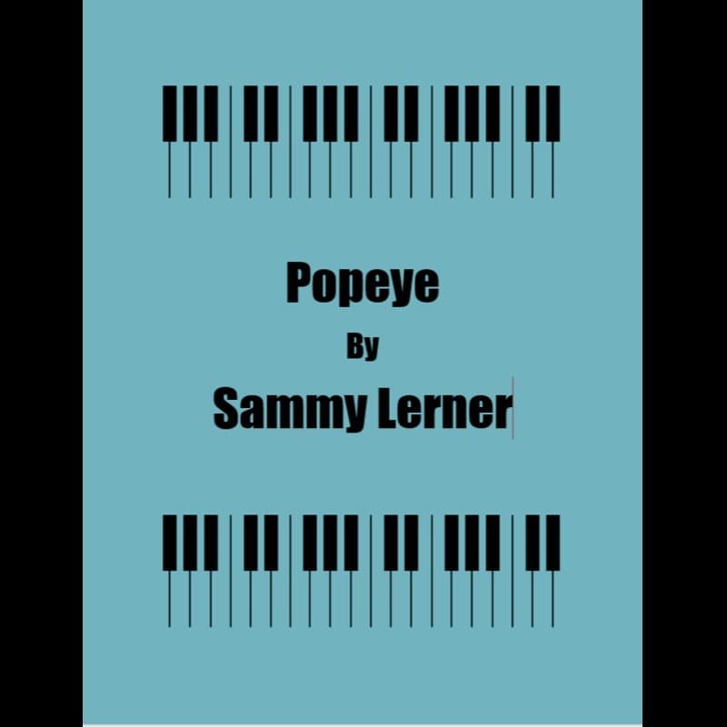 I'm Popeye The Sailor Man (arr. George Kaplan)
