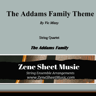 The Addams Family Theme (arr. Eve C. Mailly - Zene Strings)